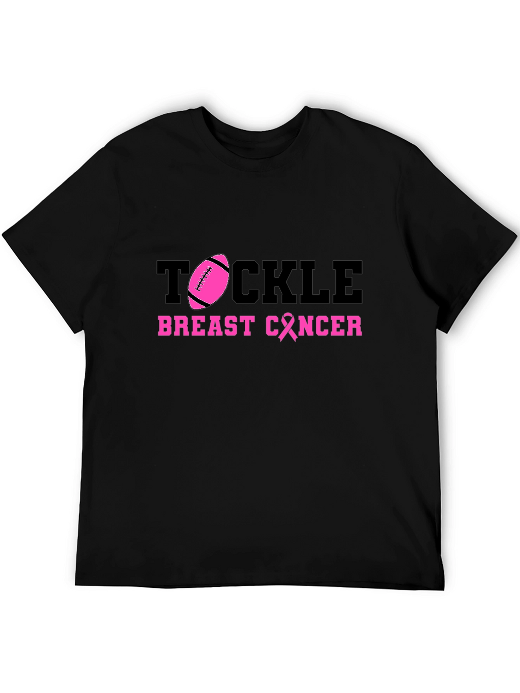 Tackle Breast Cancer Awareness Graphic Tee