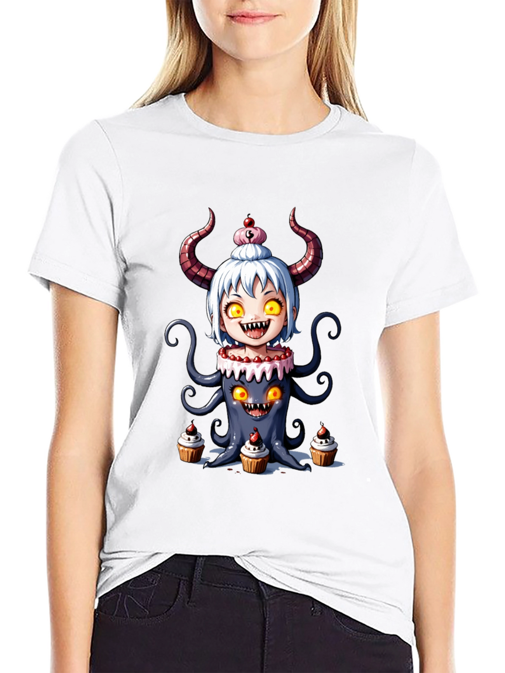 Monster Cupcake Graphic Tee