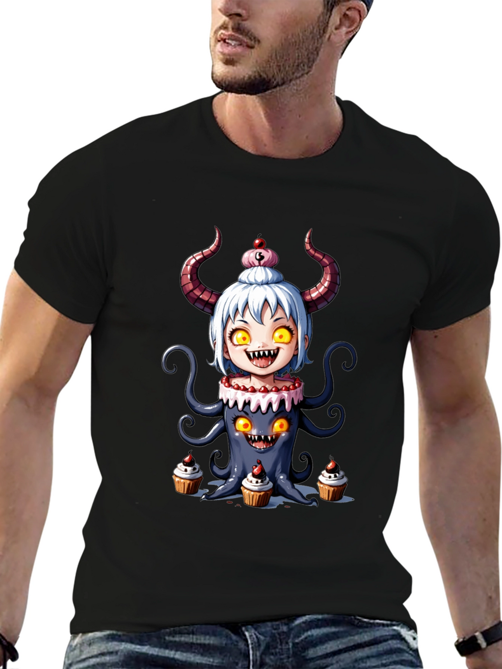 Monster Cupcake Graphic Tee