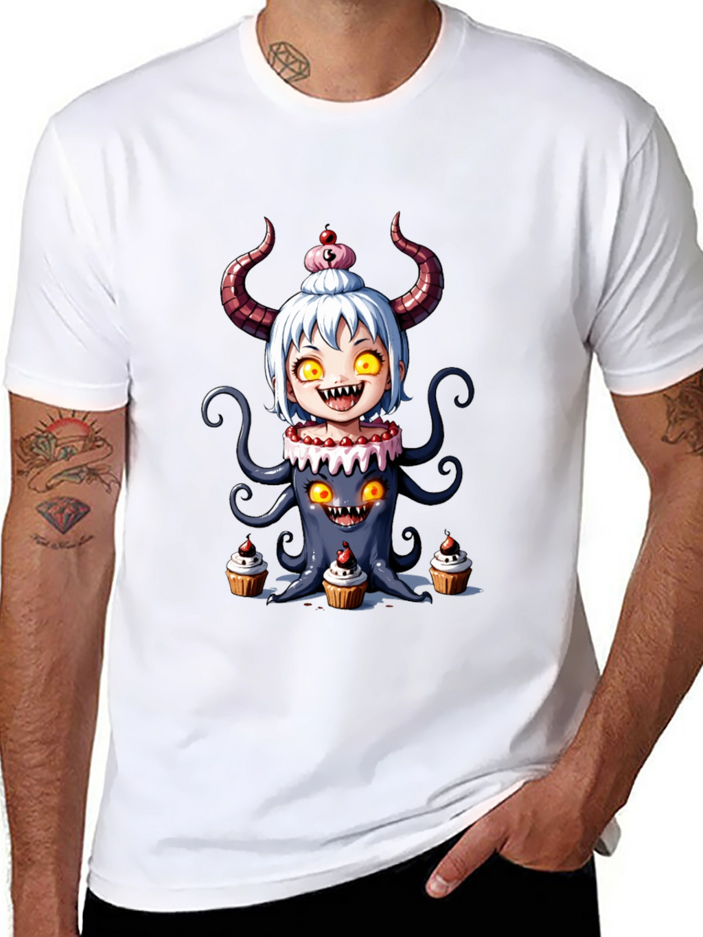 Monster Cupcake Graphic Tee
