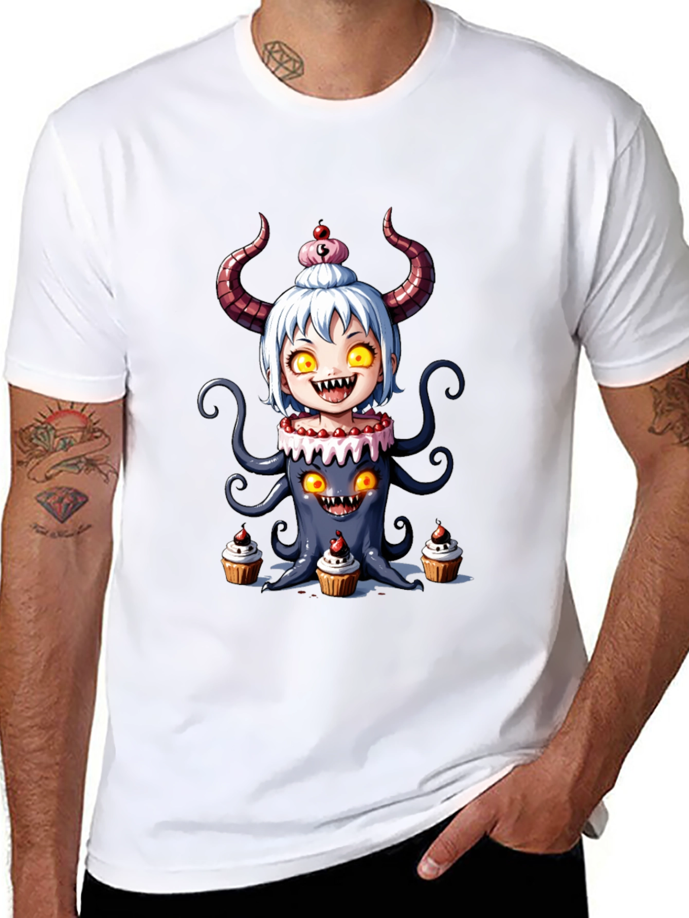 Monster Cupcake Graphic Tee