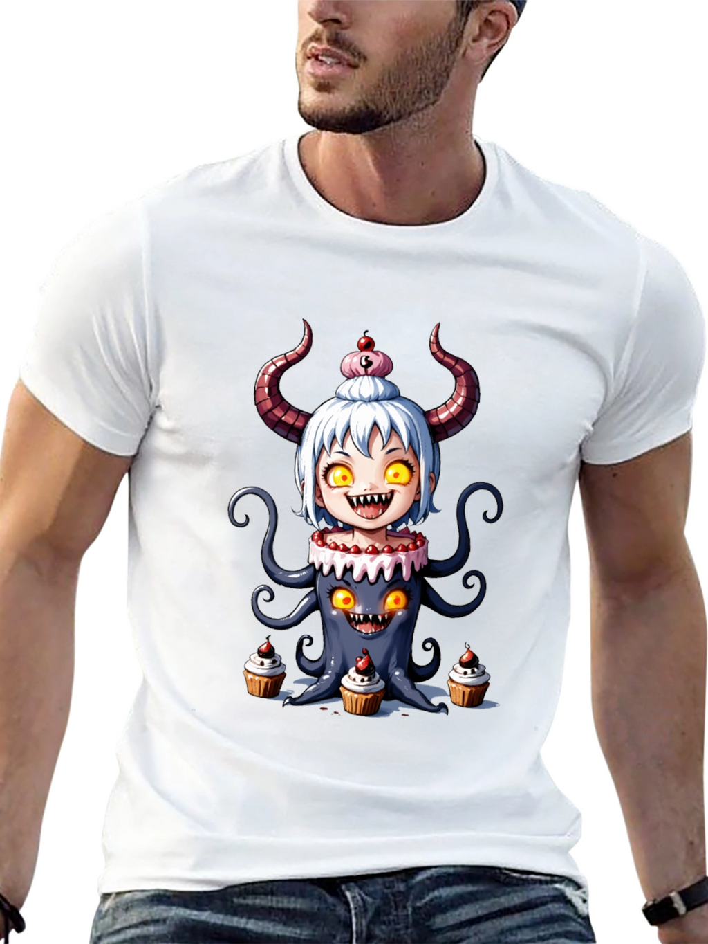 Monster Cupcake Graphic Tee