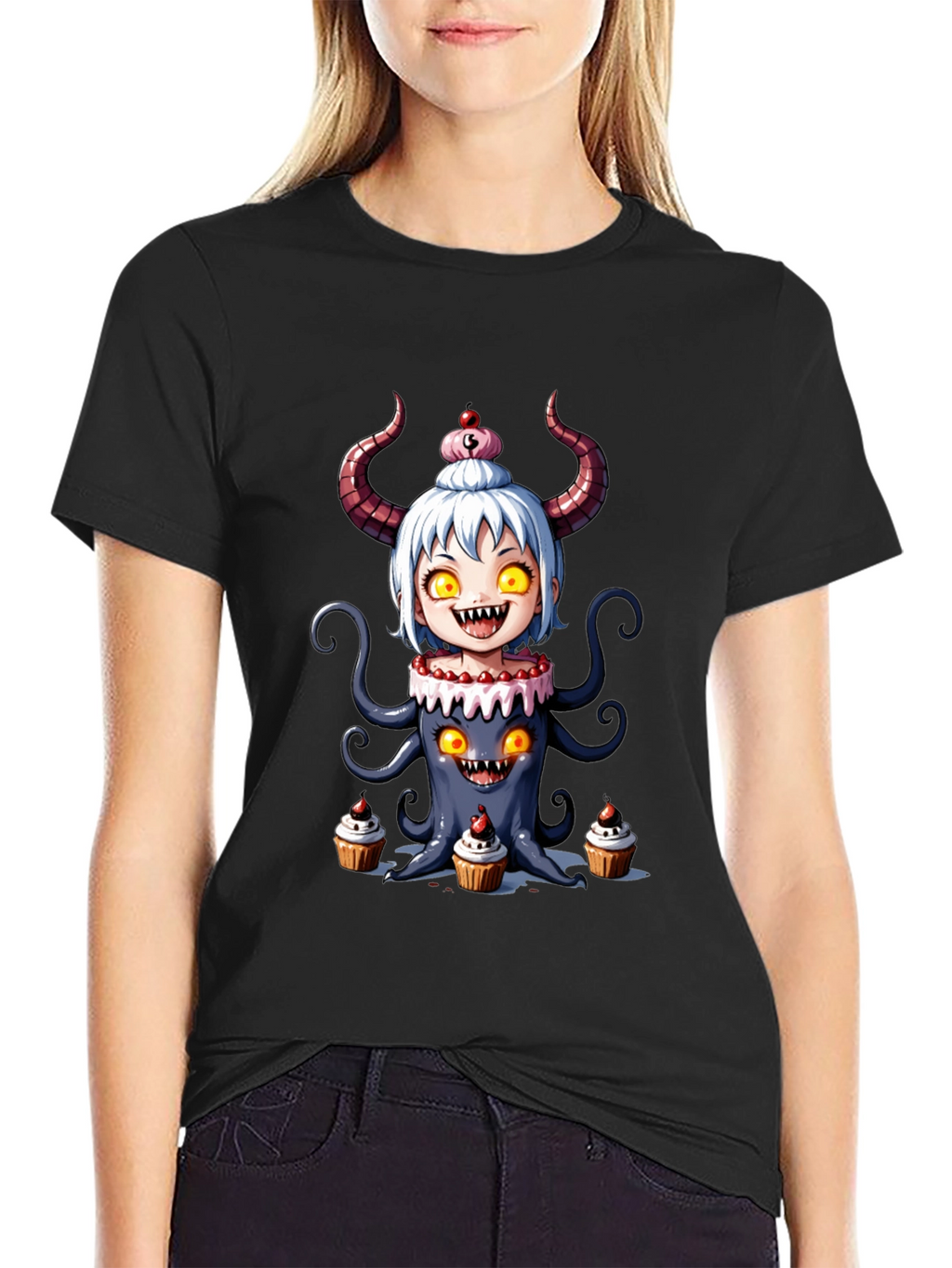 Monster Cupcake Graphic Tee