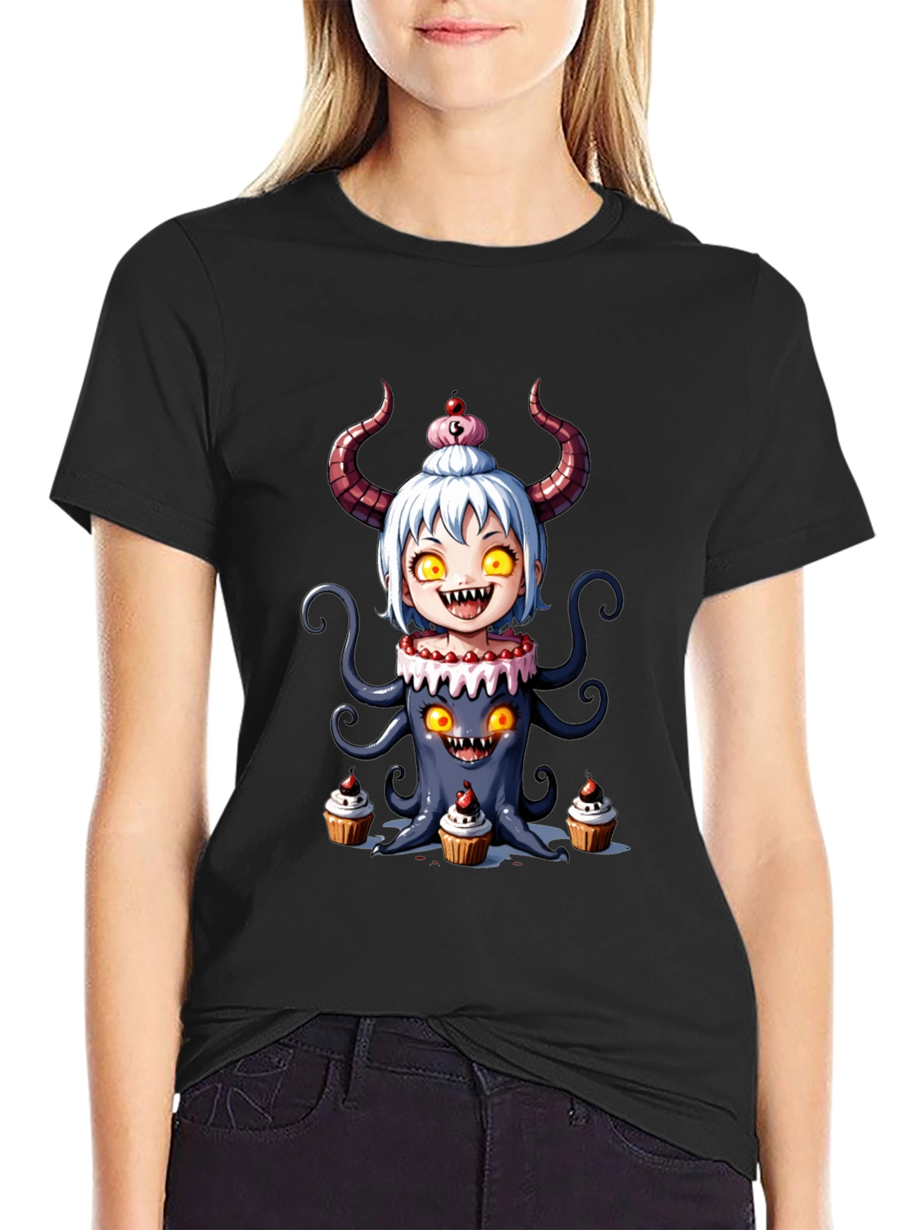 Monster Cupcake Graphic Tee