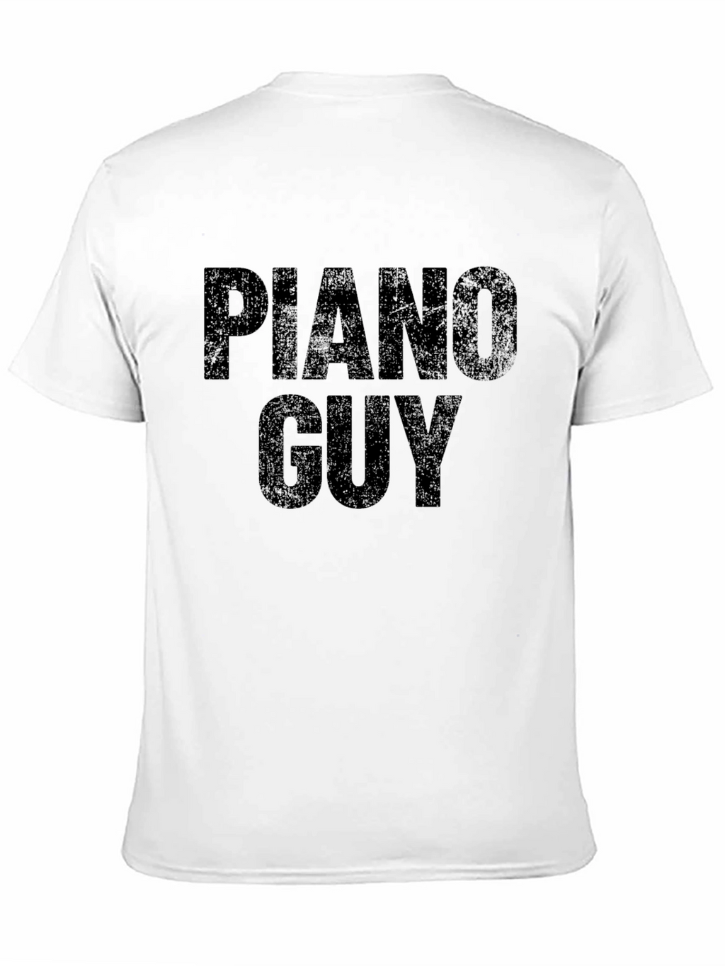 Piano Guy Black Graphic T-Shirt