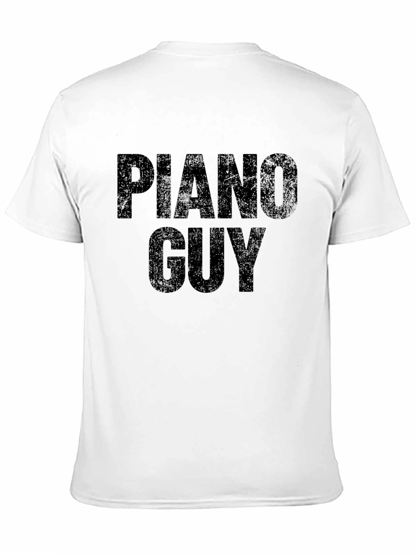 Piano Guy Black Graphic T-Shirt