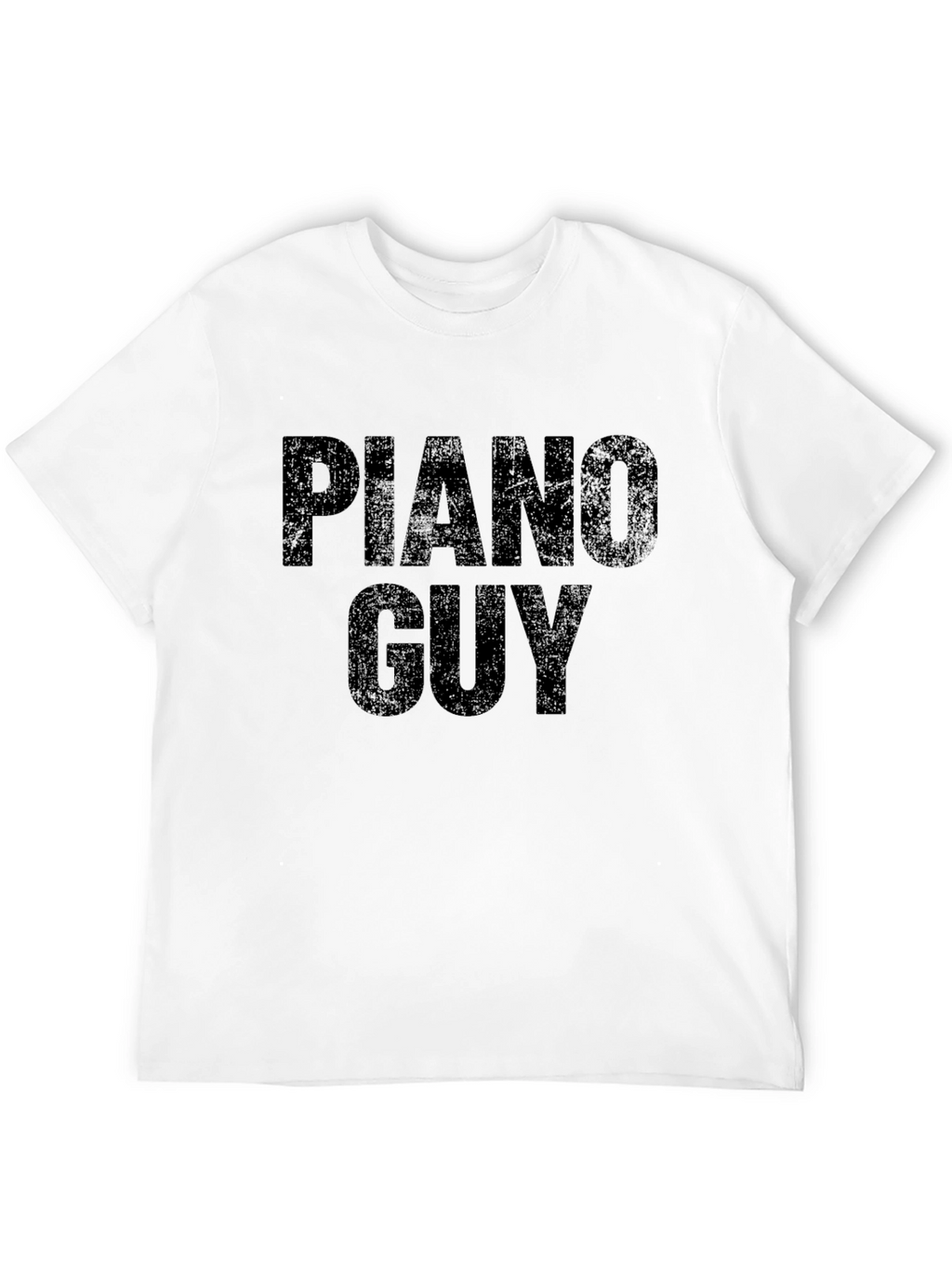 Piano Guy Black Graphic T-Shirt