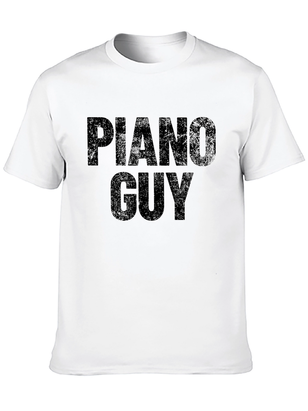 Piano Guy Black Graphic T-Shirt