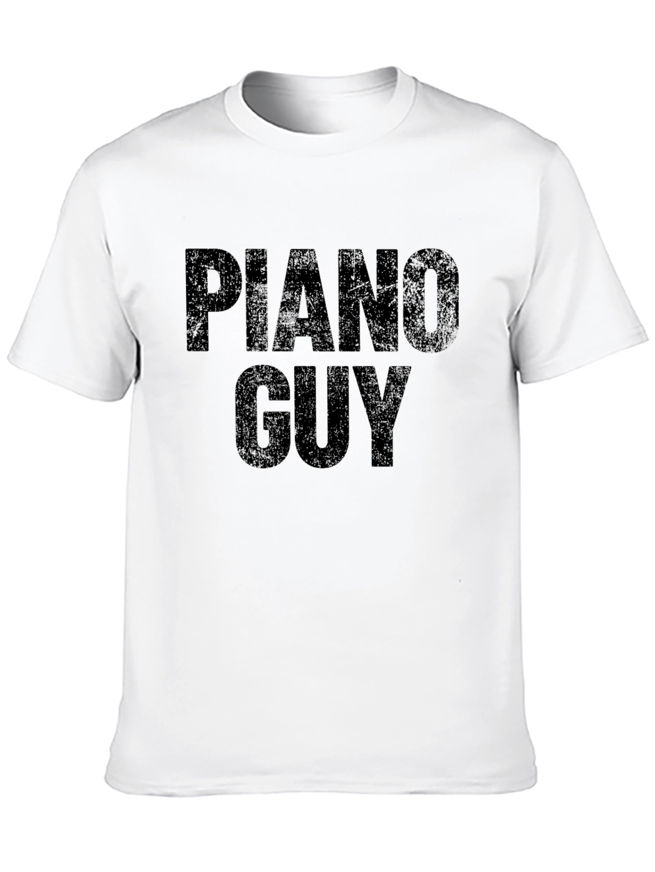 Piano Guy Black Graphic T-Shirt