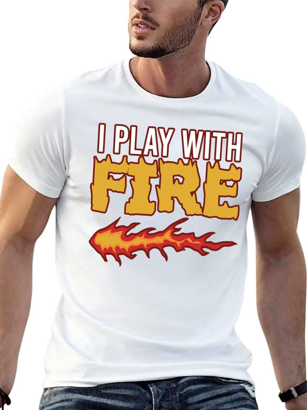 I Play With Fire Graphic T-Shirt