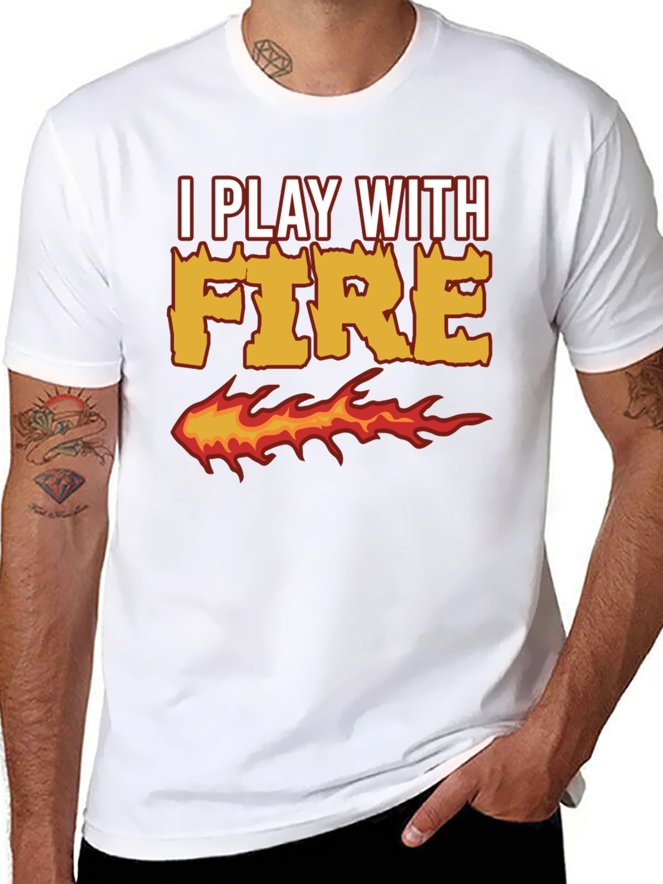 I Play With Fire Graphic T-Shirt