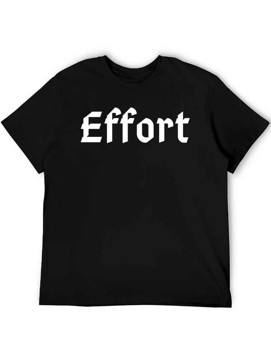 Effort Graphic Tee - Classic Black T-Shirt