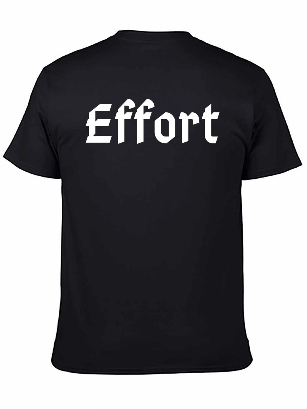 Effort Graphic Tee - Classic Black T-Shirt