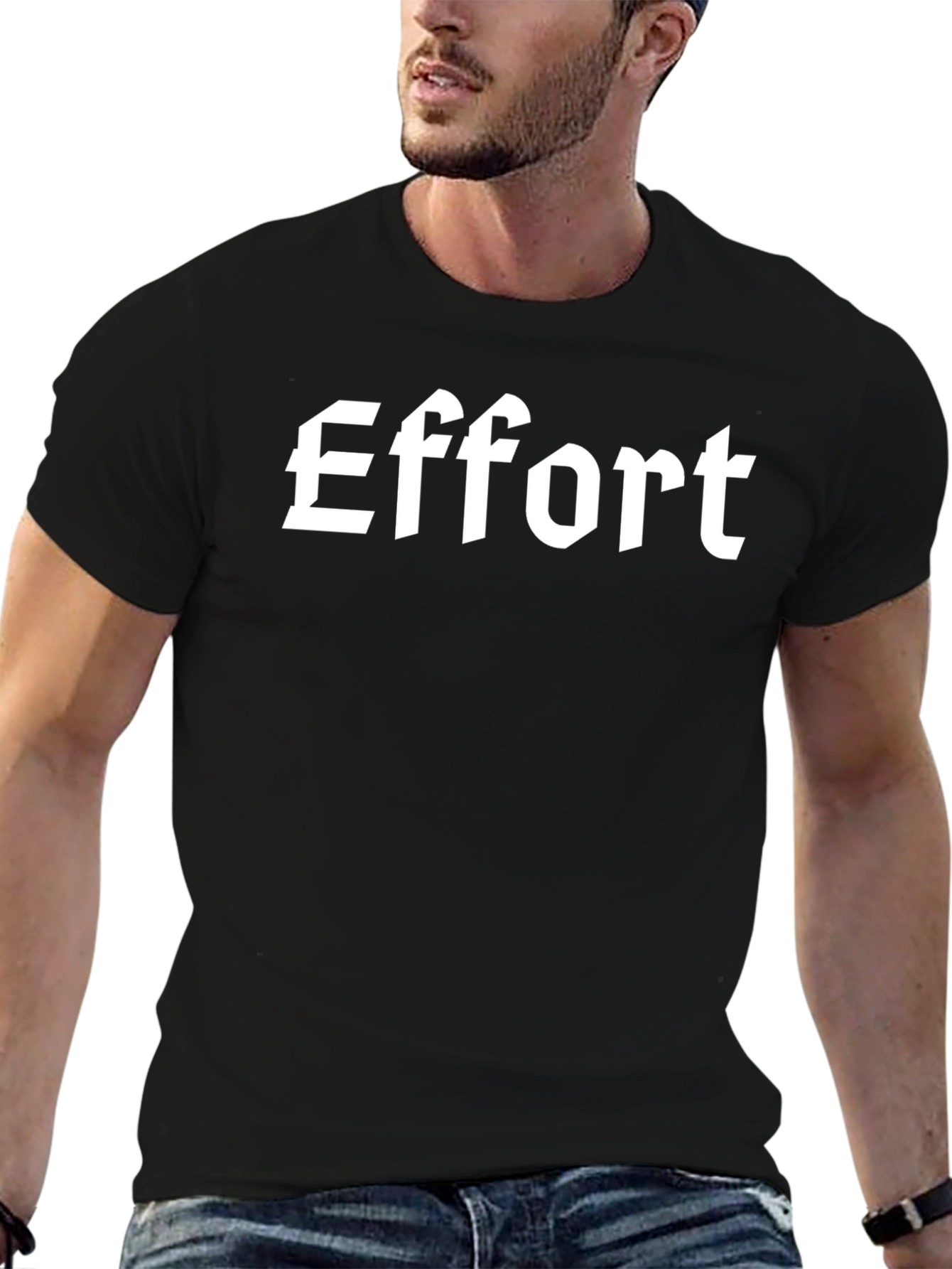 Effort Graphic Tee - Classic Black T-Shirt