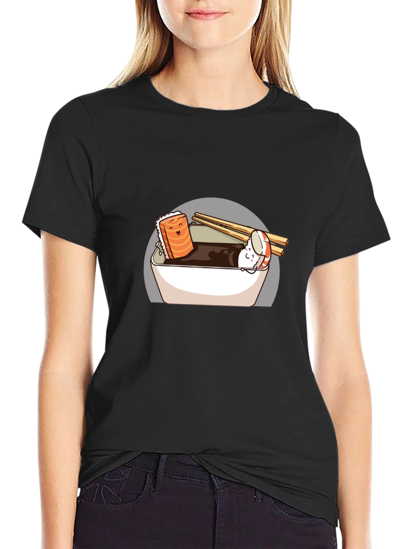 Sushi Lovers T-Shirt - Funny Food Graphic Tee