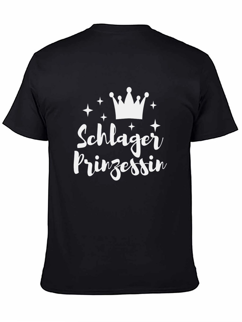 Schlager Prinzessin T-Shirt - Black
