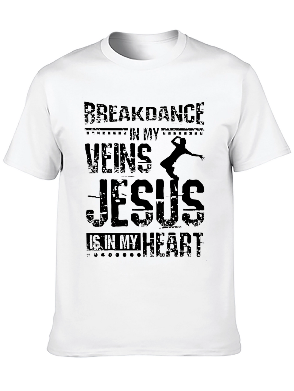 Breakdance Jesus Christian T-Shirt
