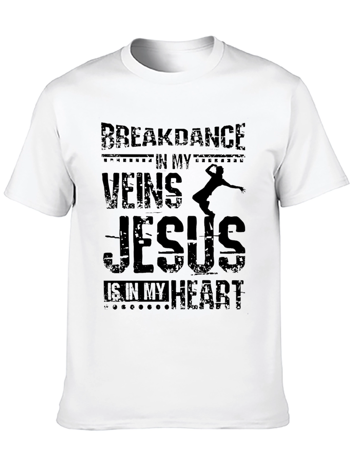 Breakdance Jesus Christian T-Shirt