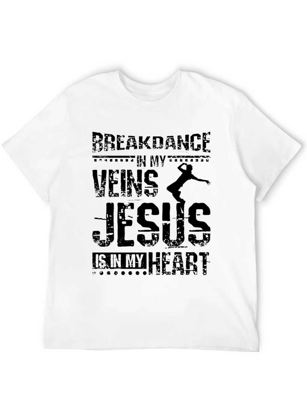 Breakdance Jesus Christian T-Shirt