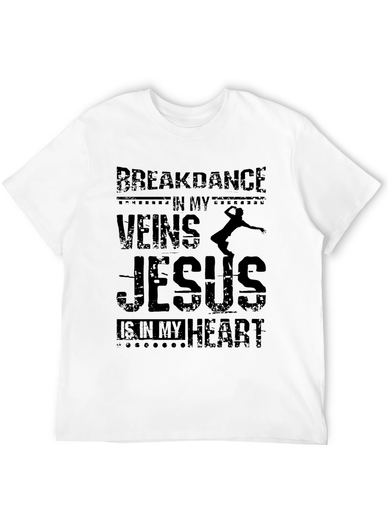 Breakdance Jesus Christian T-Shirt