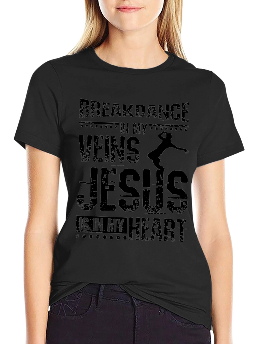 Breakdance Jesus Christian T-Shirt