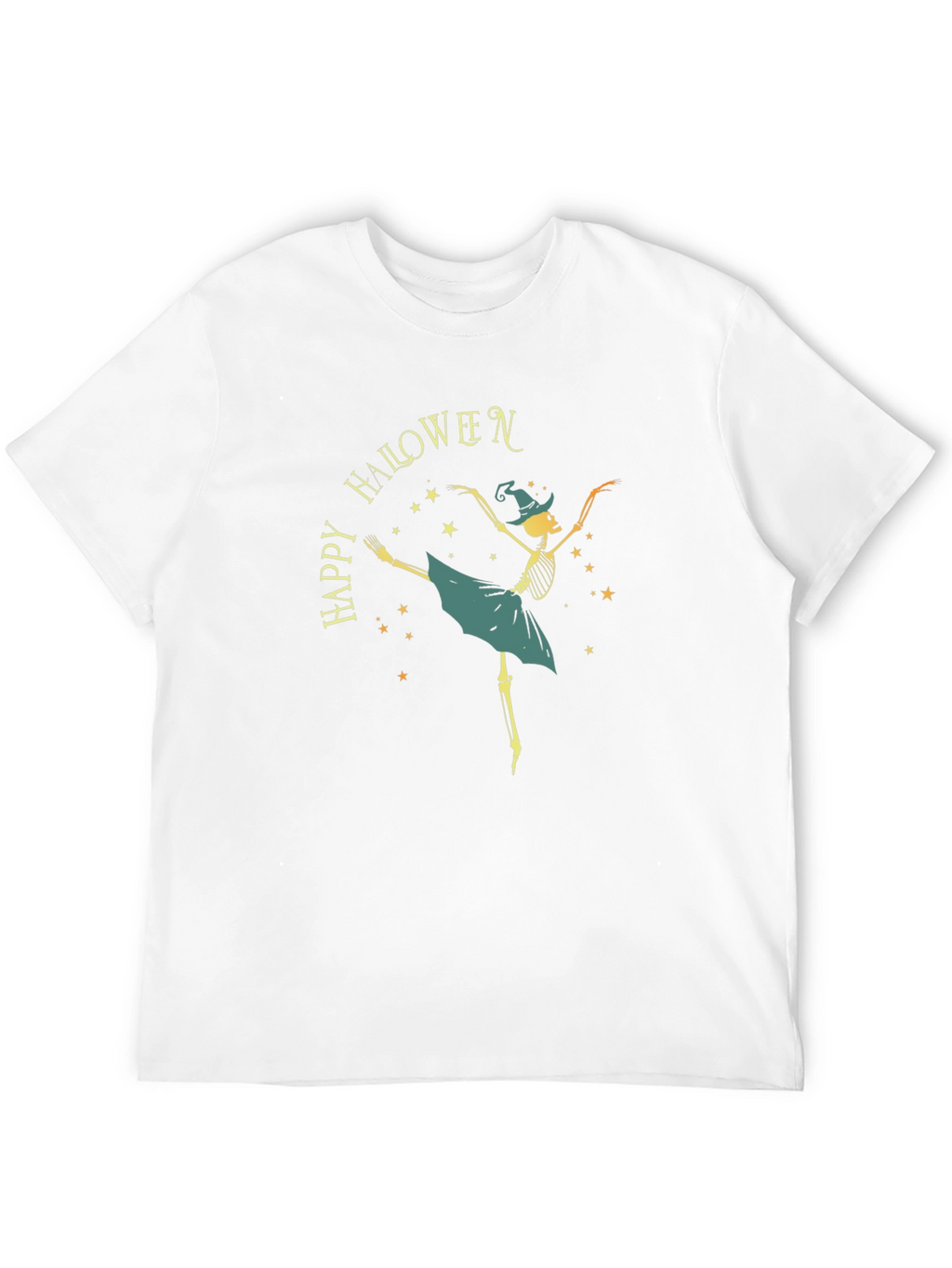 Happy Halloween Skeleton Ballerina T-Shirt