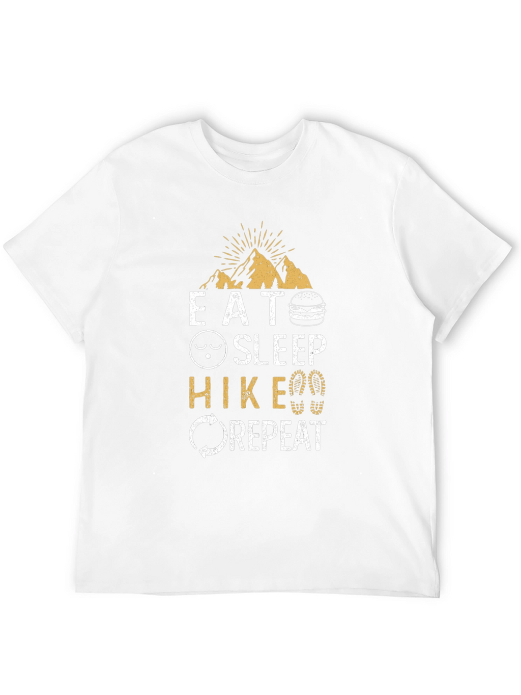Eat Sleep Hike Repeat Graphic Tee - Adventure Time!