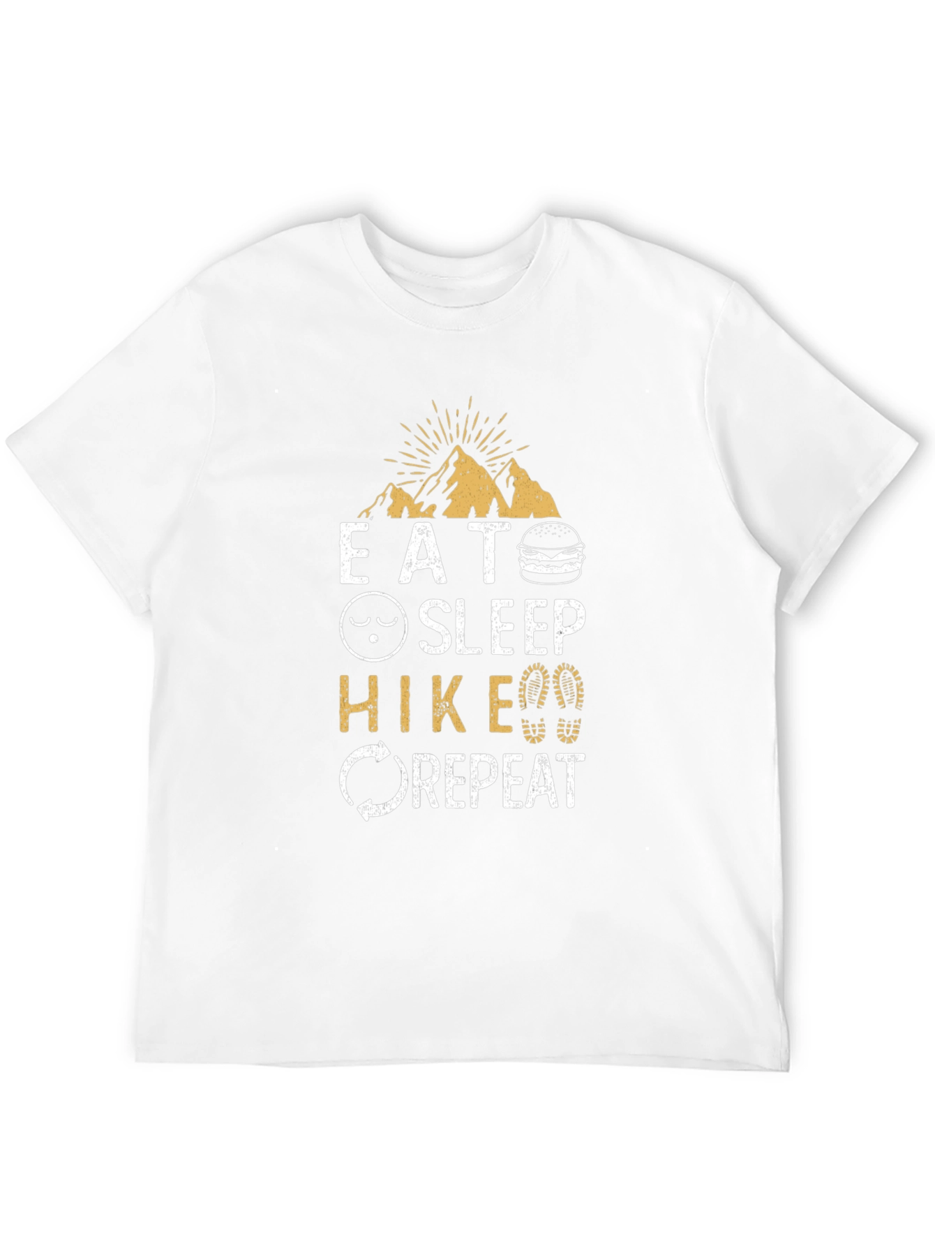 Eat Sleep Hike Repeat Graphic Tee - Adventure Time!