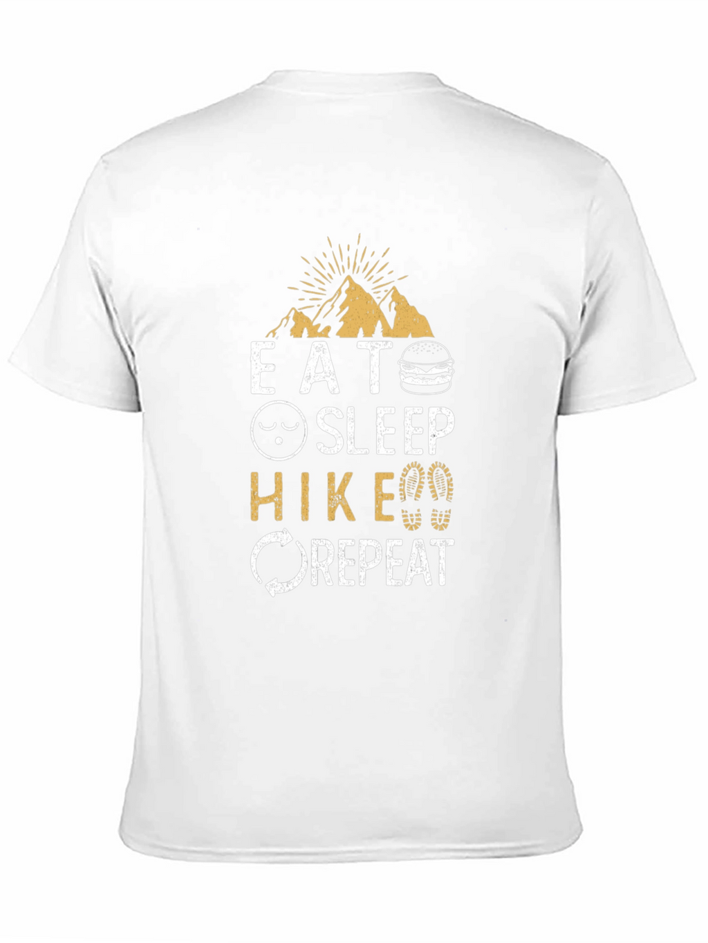 Eat Sleep Hike Repeat Graphic Tee - Adventure Time!