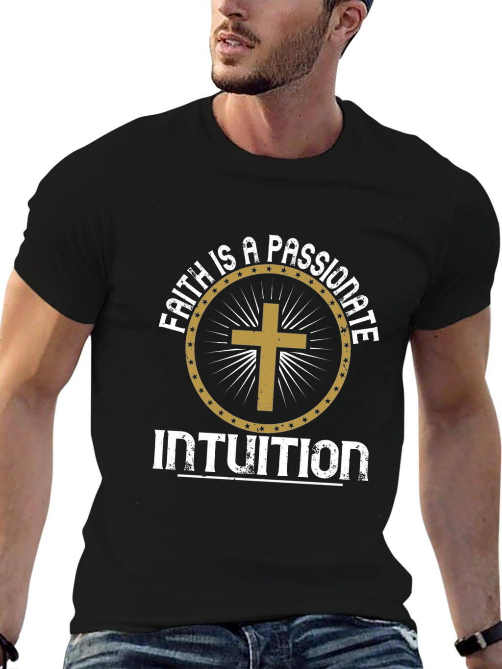 Faith is a Passionate Intuition Graphic T-Shirt