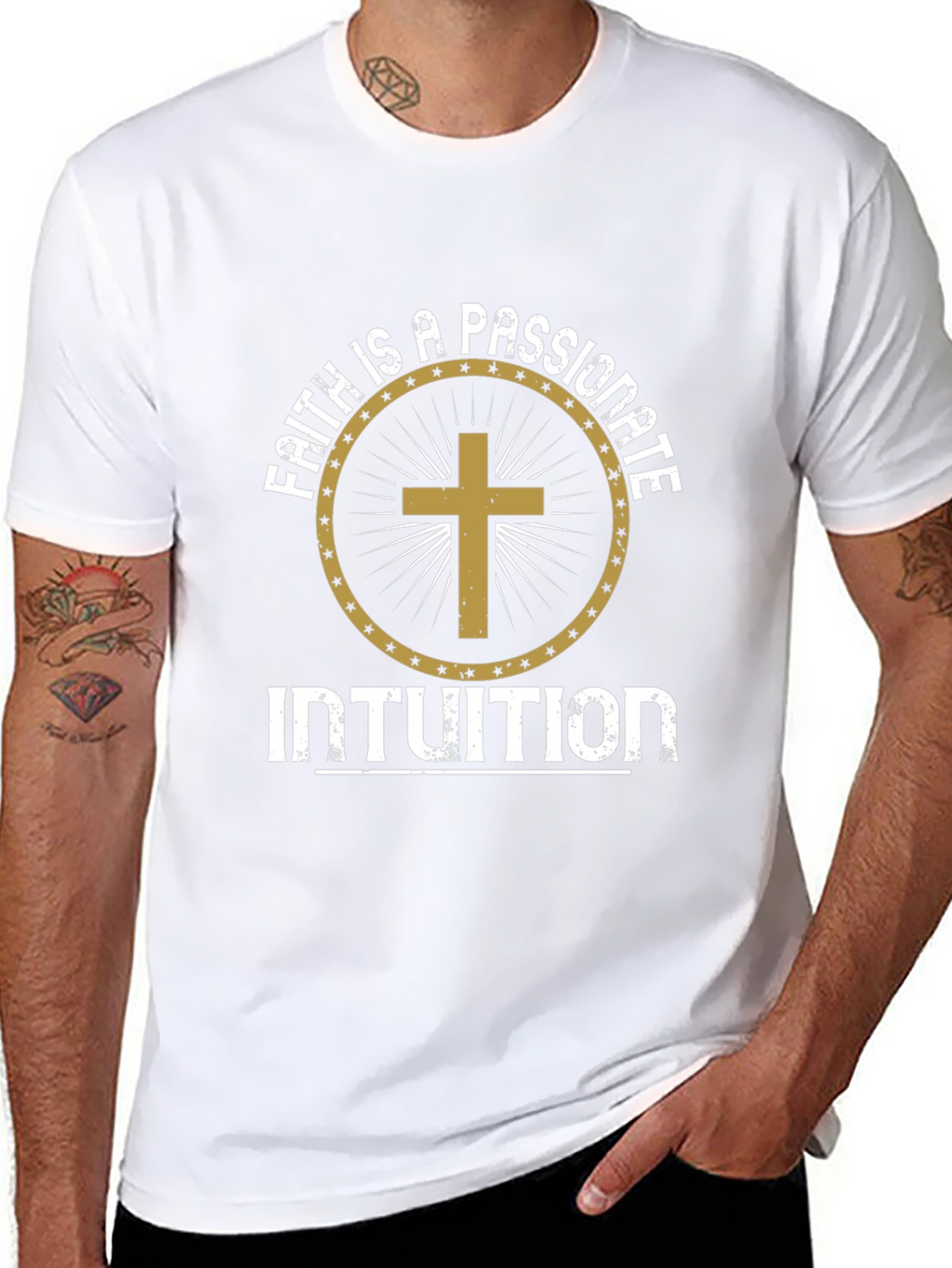 Faith is a Passionate Intuition Graphic T-Shirt