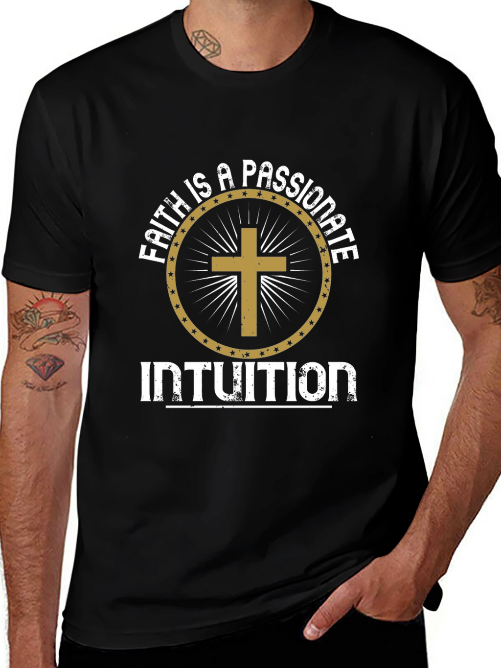 Faith is a Passionate Intuition Graphic T-Shirt