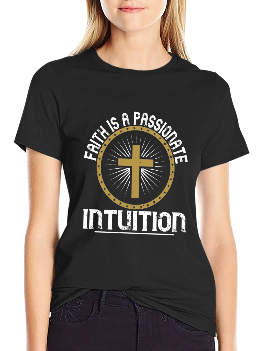 Faith is a Passionate Intuition Graphic T-Shirt
