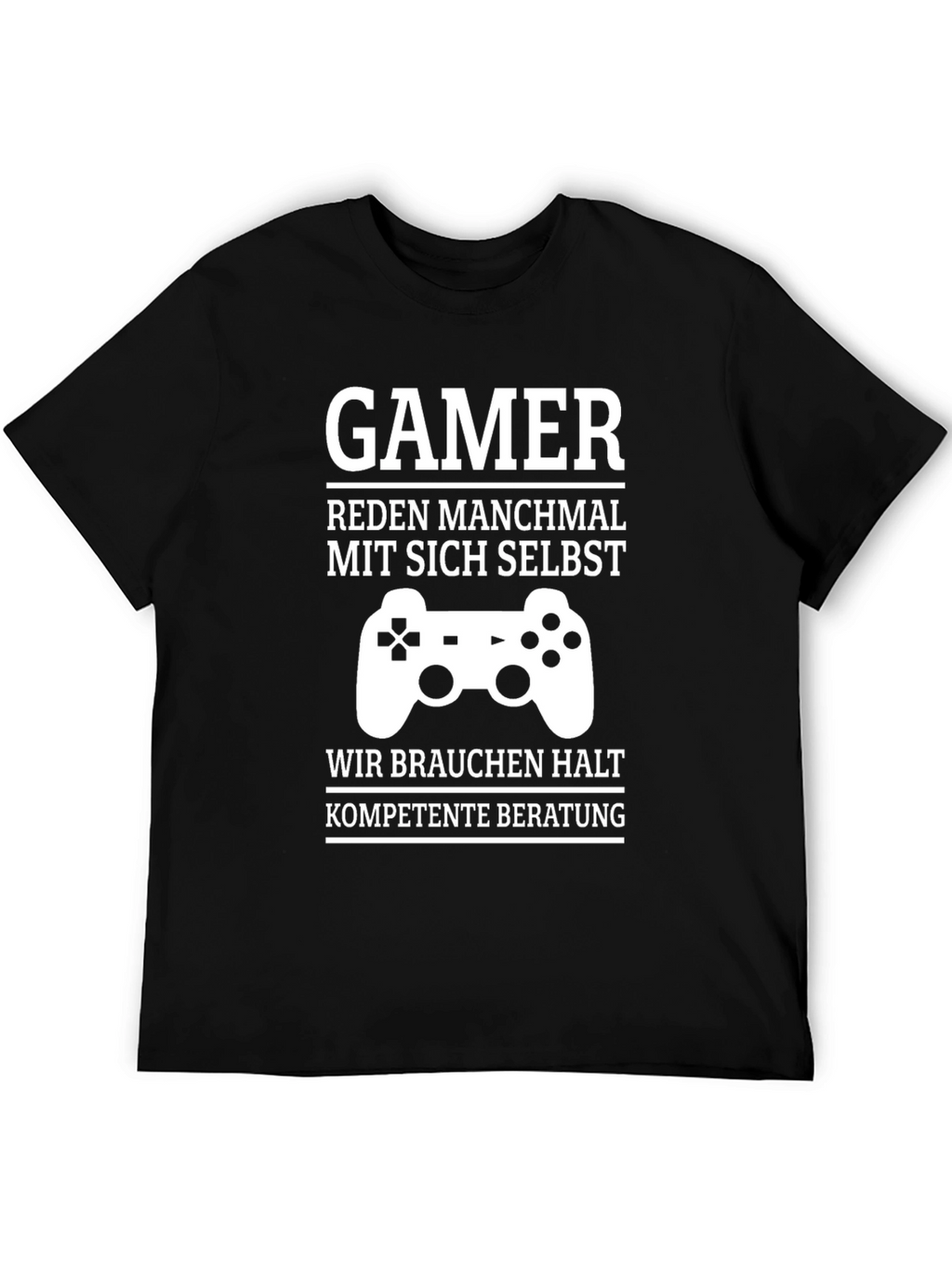 Gamer T-Shirt - Funny Slogan Controller Design