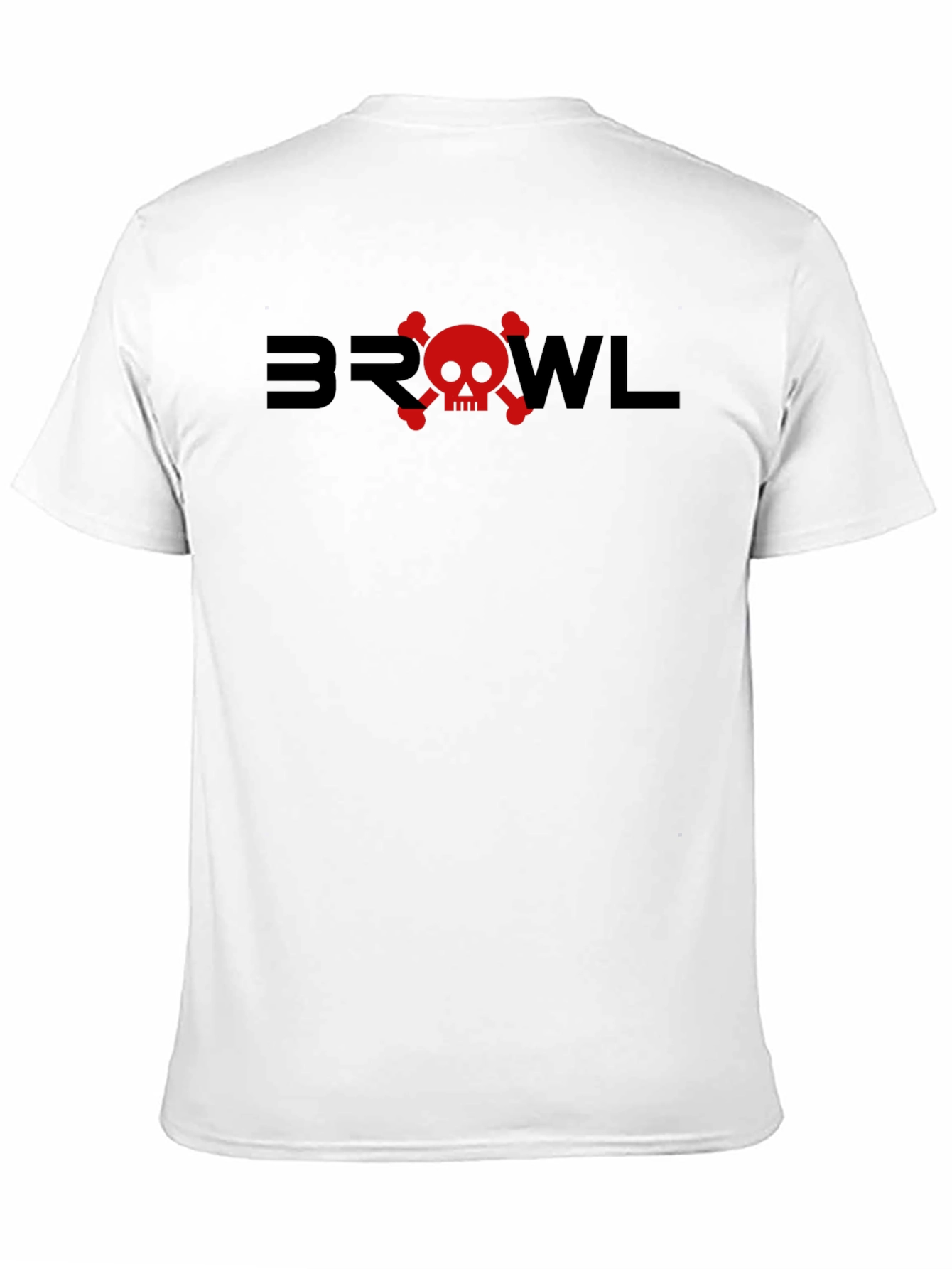 Brawl Skull Graphic Tee - Cool Casual Style
