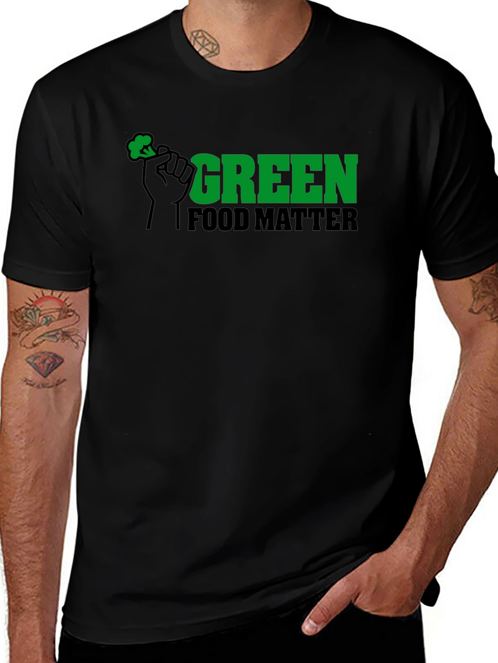 Green Food Matter T-Shirt