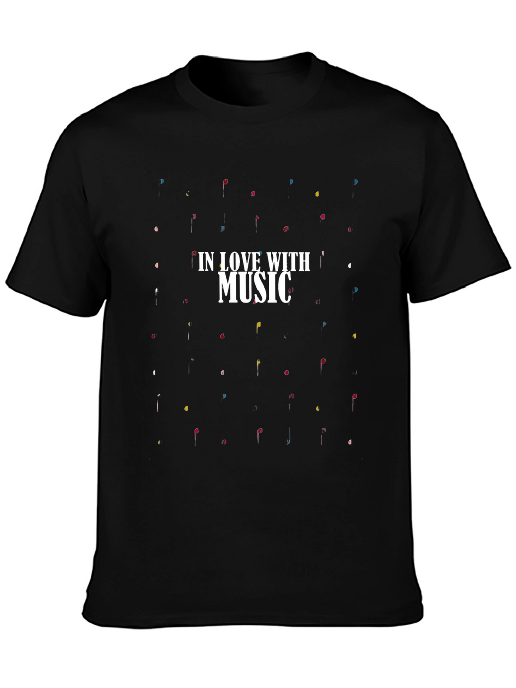 In Love With Music Graphic T-Shirt