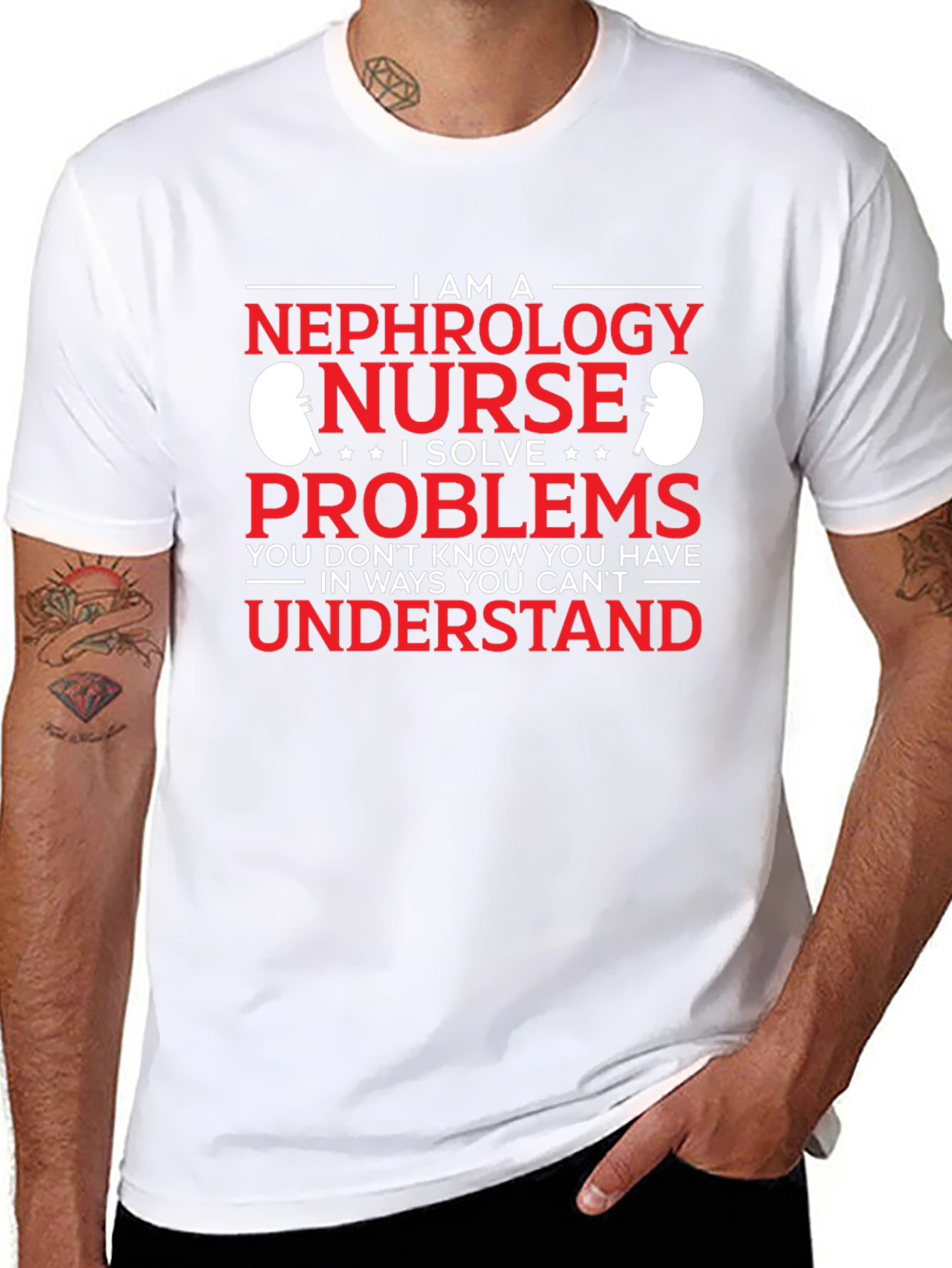 Nephrology Nurse Problem Solver T-Shirt