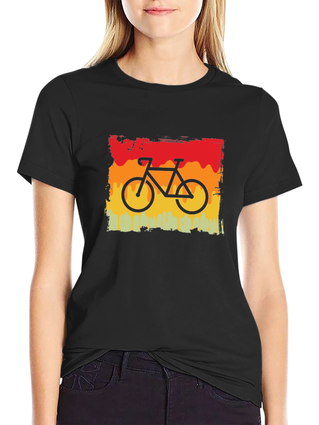 Vintage Bicycle Graphic Tee - Retro Style