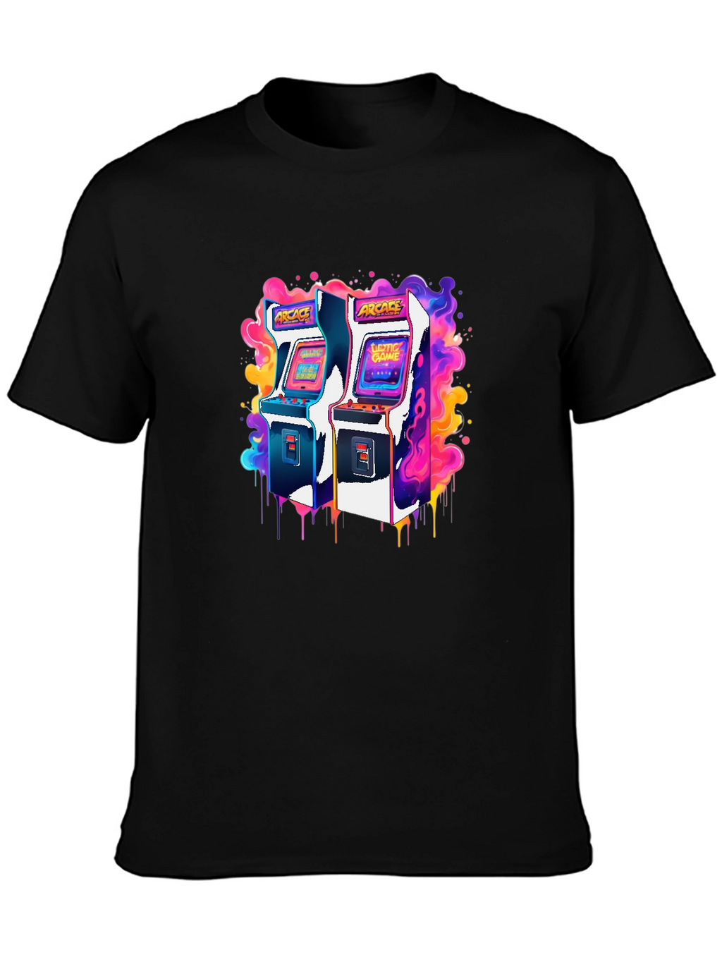 Retro Arcade Game T-Shirt - Gamer Style
