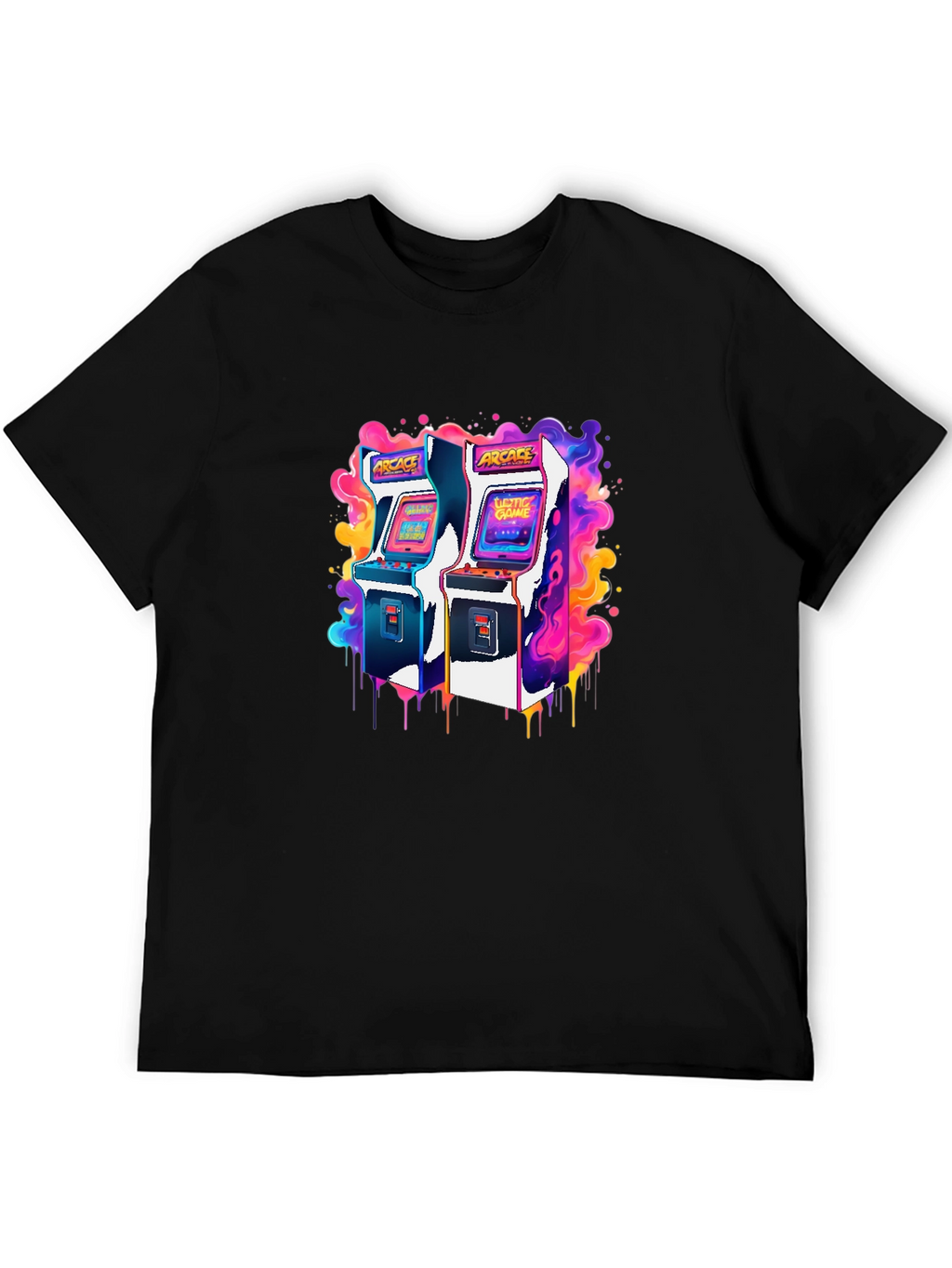 Retro Arcade Game T-Shirt - Gamer Style