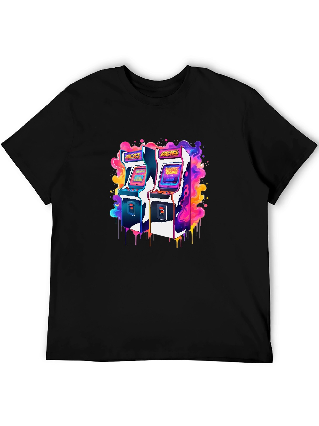 Retro Arcade Game T-Shirt - Gamer Style
