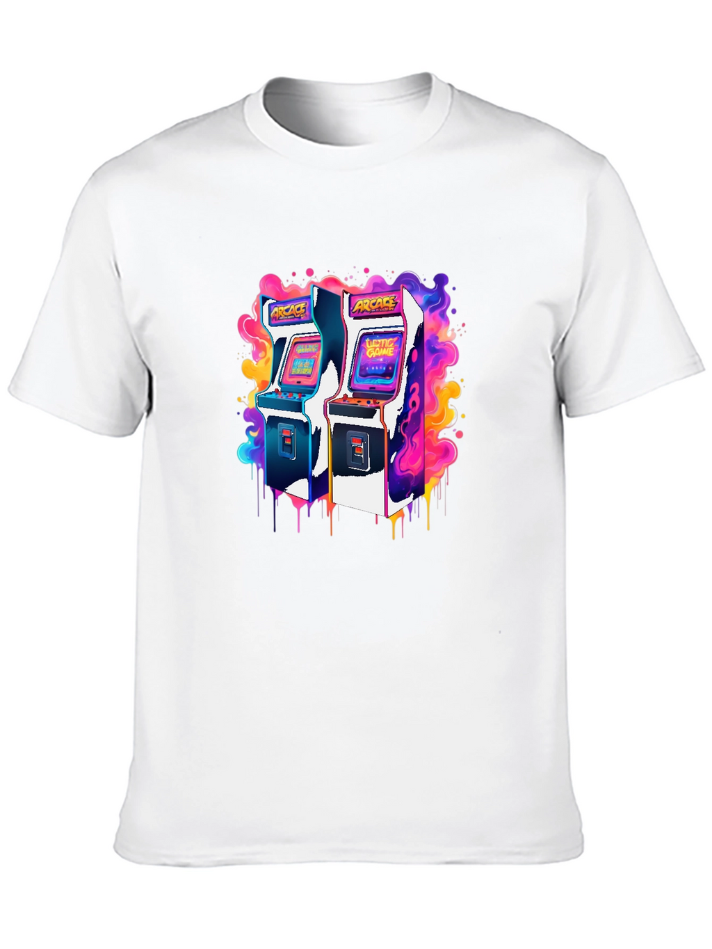 Retro Arcade Game T-Shirt - Gamer Style