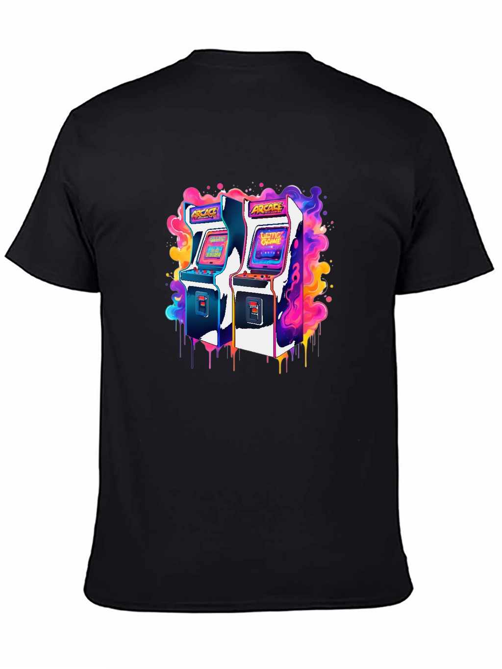 Retro Arcade Game T-Shirt - Gamer Style