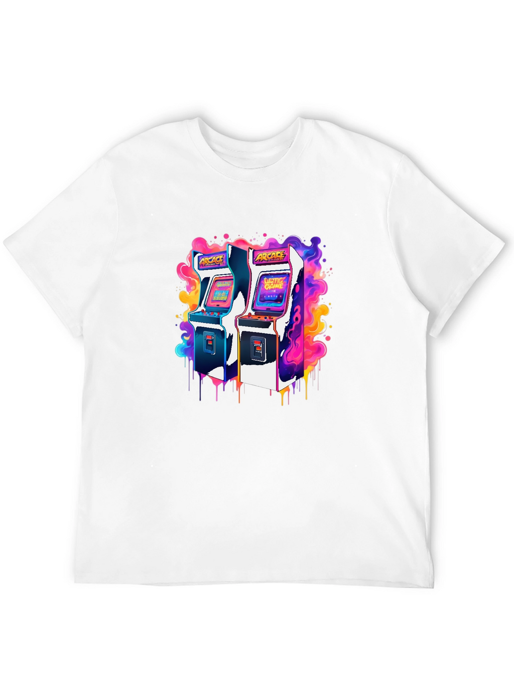 Retro Arcade Game T-Shirt - Gamer Style