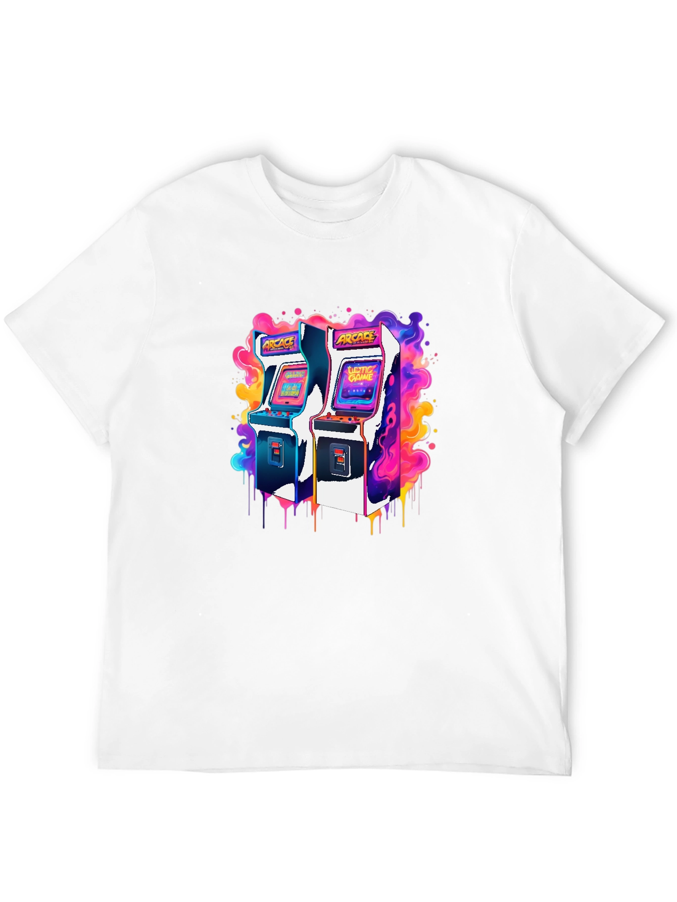 Retro Arcade Game T-Shirt - Gamer Style