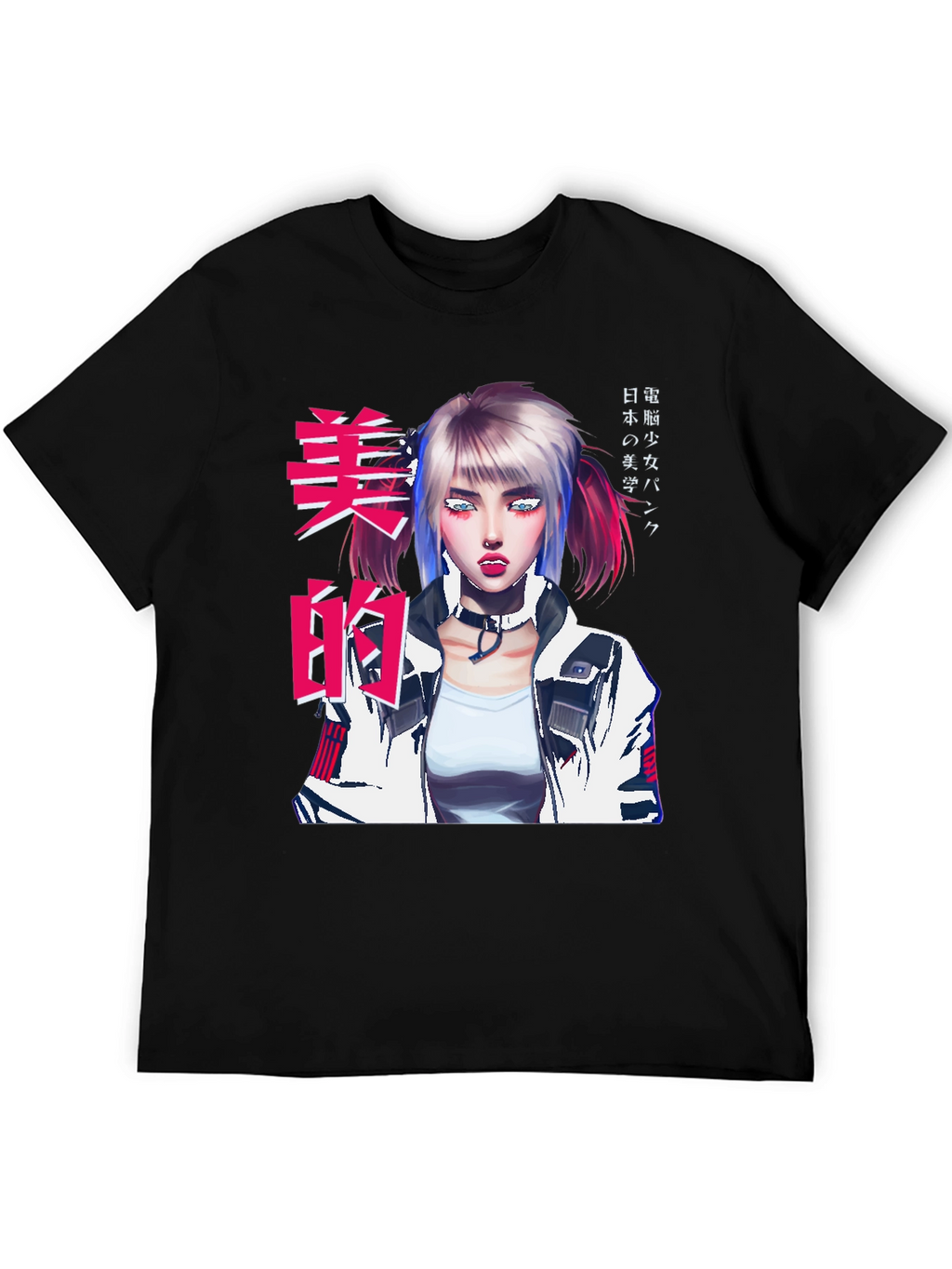 Anime Graphic T-Shirt - Urban Punk Style