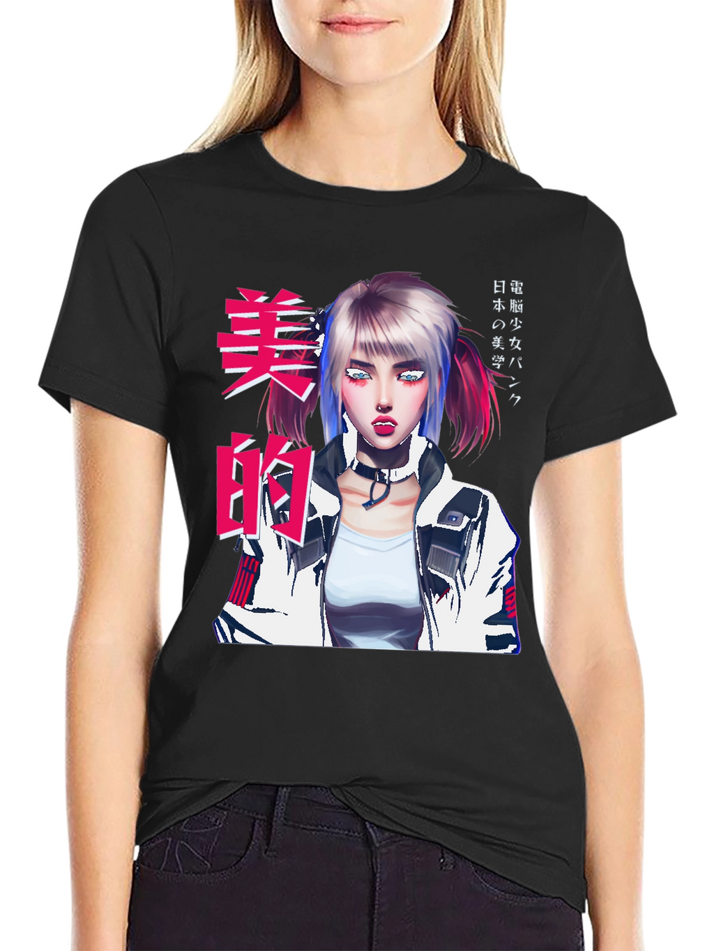 Anime Graphic T-Shirt - Urban Punk Style
