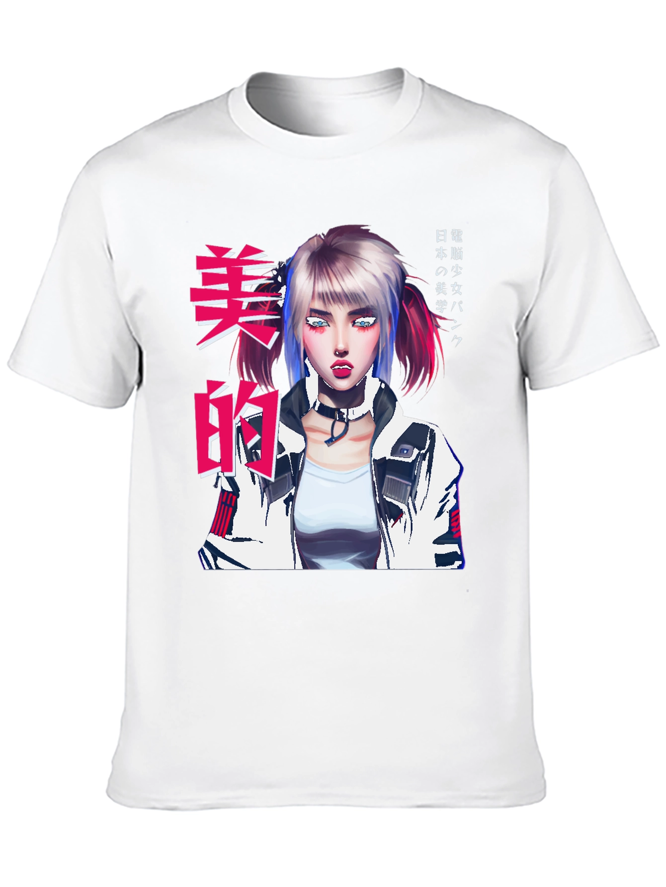 Anime Graphic T-Shirt - Urban Punk Style