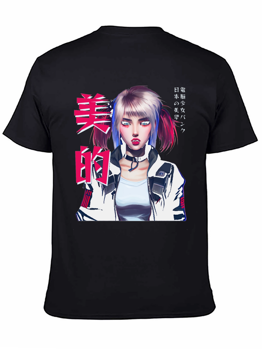 Anime Graphic T-Shirt - Urban Punk Style